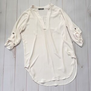 Allison Joy Ivory Blouse